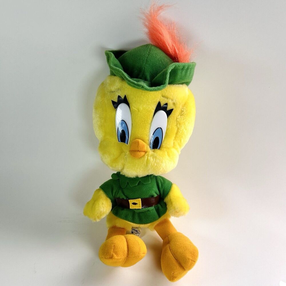 Looney Tunes Tweety Bird Robin Hood 12” Plush Stuffed ACE 1997 - Great Condition